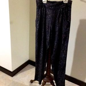 New BCBG metallic dress pants